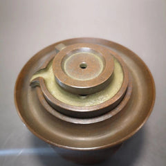 Pure Copper Incense Burner Indoor Backflow Incense Holder Zen Tea Art Decor 07FC0E-D4 - KOEEK