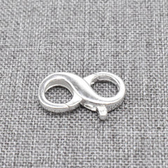 1pcs of 925 Sterling Silver Interchangeable Double Lobster Clasps for Necklace 07FC0E-D4 - KOEEK