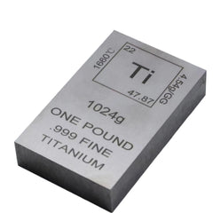Collectibles made of Pure Titanium Model metal Cube 1KG 07FC0E-D4 - KOEEK
