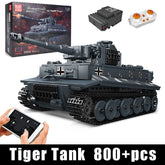 new Mould King 20014 Battle Tiger Tanker Remote Control Technic Building Blocks Kit MOULD KING - KOEEK