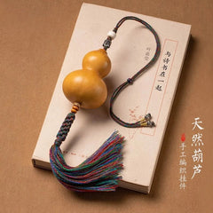 Natural Gourd Tassel Pendant Car Hanging Home Decor Ornament 07FC0E-D4 - KOEEK