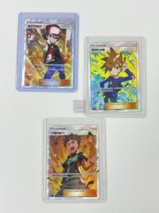 IN STOCK Pokemon TCG S- Chinese Card Red Blue Brock Set of 3 Rare NM 07FC0E-D4 - KOEEK