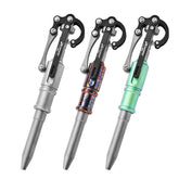 Titanium Alloy Ballpoint Pen Outdoor Multifunctional EDC Portable Signature Pen 07FC0E-D4 - KOEEK