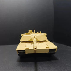 1:35M1A1 Abrams Tank Finished Model Rotatable Turret Movable Tracks Display 07FC0E-D4 - KOEEK