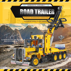 new MOULD KING 17011 Road Trailer Tow Truck Building Blocks Kids Toys MOC Kit Gift KOEEK - KOEEK