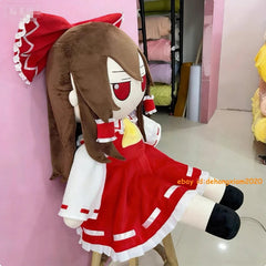 Hakurei Reimu Touhou Project Fumo 120cm Large Pillow Plush Doll Stuffed Toy Gift 07FC0E-D4 - KOEEK
