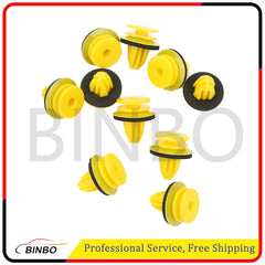 10x DOOR PANEL CLIPS! FOR '09 & UP MERCEDES SPRINTER 1500 SL63 AMG Yellow 07FC0E-D4 - KOEEK