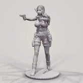 50mm resin figure model 3D printing of modern female soldiers unassembled 07FC0E-D4 - KOEEK