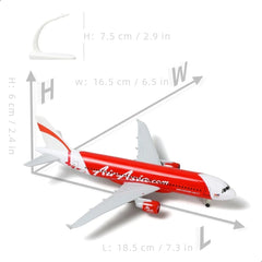 1:200 Airbus A320 AirAsia Diecast Metal Plane Model Detailed Livery Display 07FC0E-D4 - KOEEK
