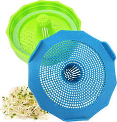 Bean Screen Plastic Mason Jar Sprouting Lids Mason Jar Sprouting Kit Growing 07FC0E-D4 - KOEEK