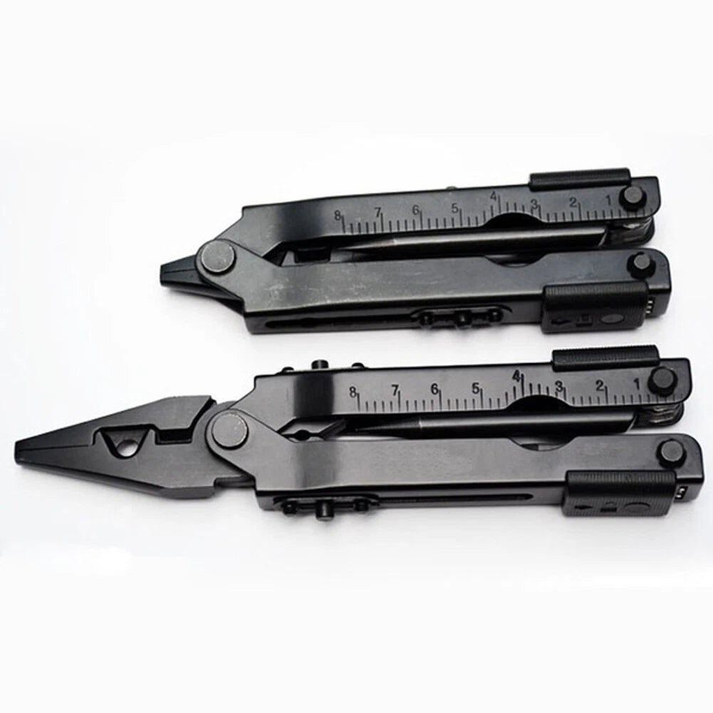 13 In1 Portable Pocket Stainless Steel Outdoor Survival Multi Tool Plier Compact 07FC0E-D4 - KOEEK