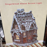 Cracker Barrel 13” Gingerbread House Accent Light Christmas W/Box CRACKER BARREL - KOEEK