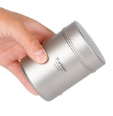280mL Pure Titanium Storage Box Coffee Tea Cans EDC Portable Container Tank 07FC0E-D4 - KOEEK