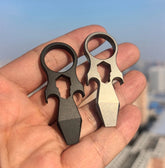 Durable TC4 Titanium EDC Ring Tool with Pry Bar Function 07FC0E-D4 - KOEEK
