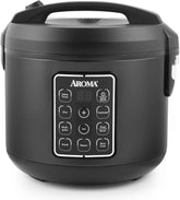 12-Cup (Cooked) Digital Rice and Grain Multi-Cooker Black 07FC0E-D4 - KOEEK