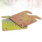 2 Sets Bed Rail Fittings Universal Wood Bed Rail Hook Universal Wood Replacement 07FC0E-D4 - KOEEK