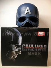 IN STOCK Cattoys 1:1 Captain America WEARABLE Helmet Replica Prop CATTOYS - KOEEK