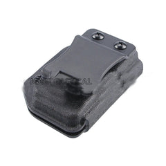 Tactical Carrier IWB/OWB Magazine Holster w/Quick Clip For 9mm/.40 Double Stack 07FC0E-D4 - KOEEK