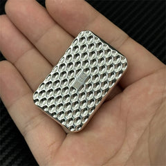 Novel Honeycomb EDC Fidget Slider Fashion Alloy Metal Push Haptic Slider 07FC0E-D4 - KOEEK