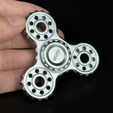 Three Leaf Gear Metal Fidget Spinner Adult EDC Fidget Toys ADHD Hand Spinner Toy 07FC0E-D4 - KOEEK