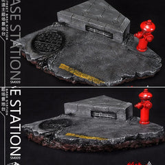 TOYS-BOX Street Base Station 1:6 Scene Model Figure Accessory Resin Display TOYS-BOX - KOEEK