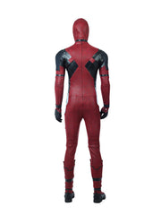 Deadpool Red Deadpool Cosplay Costume Suit Jumpsuit Accessories Halloween Gift 07FC0E-D4 - KOEEK