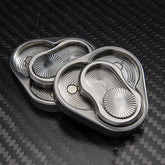 EDC Click Clicker Revolve Slider Push Card Hand Fidget decompression Pocket gift 07FC0E-D4 - KOEEK