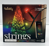 Twinkly RGB String Lights App Controlled Smart Decorations 250 LED / 65 ft TWINKLY - KOEEK