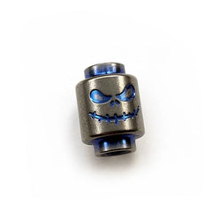 Titanium Alloy Funny Smile Face Knife Bead Necklace Pendant Lanyard DIY EDC 07FC0E-D4 - KOEEK