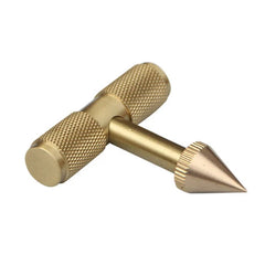 EDC Brass Cool Stick Toys Small T-Type Outdoor Pocket Tool Tactical Multi Tool 07FC0E-D4 - KOEEK