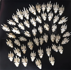 10PCS Turtle Skull Crafts Education Animal Specimen Crafts Bone Ornament Gifts 07FC0E-D4 - KOEEK