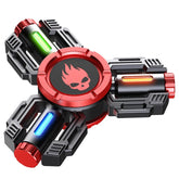 Mechanical Armor Glowing Fidget Spinner EDC Metal Fidget Toys ADHD Hand Spinner 07FC0E-D4 - KOEEK