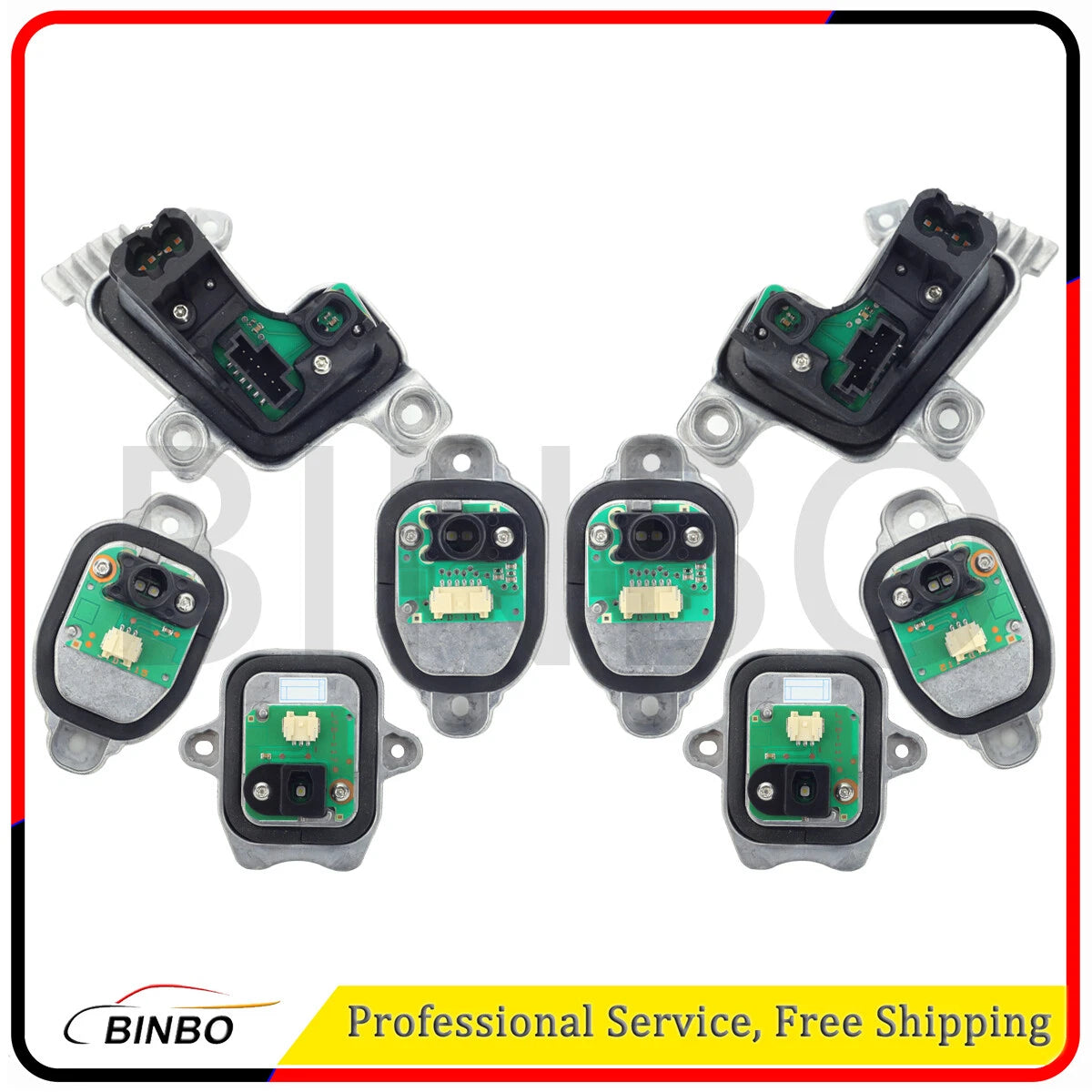 8X Full LED headlight full set light source for BMW F30 316i 318i 320i 318d 07FC0E-D4 - KOEEK