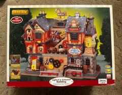 2005 Lemax Tinkertown Toy Factory No. 55260 Lighted & Animated Building Orig Box LEMAX - KOEEK