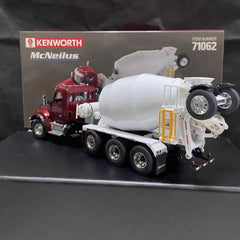1:50 Kenworth T880S Concrete Mixer Truck Diecast Model Rotating Drum 71062 07FC0E-D4 - KOEEK