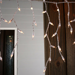 6 BOXES GE ConstantON 200 ct. White Mini Christmas Icicle Lights $$ SALE $$ GE - KOEEK