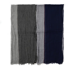 Mens Soft Cotton Made Bandana Scarf Stitching Colors Autumn Winter Shawl Necktie 07FC0E-D4 - KOEEK