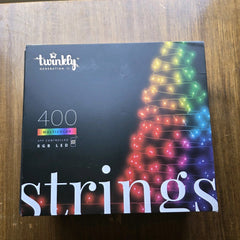 Twinkly 400 Count App Controlled LED String Lights. ! In Box TWINKLY - KOEEK