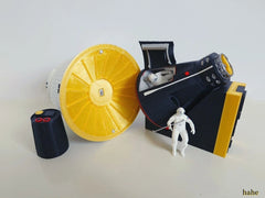 1/32 7.6'' High Gemini Manned Spacecraft 3D Printed Plastic Finished Model 07FC0E-D4 - KOEEK