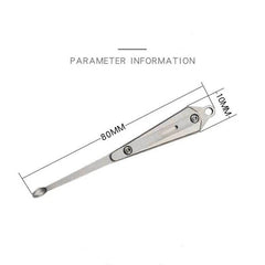 EDC Large Titanium Alloy Earwax Cleaner Ear Pick Wax Remover Spoon Clean Health 07FC0E-D4 - KOEEK
