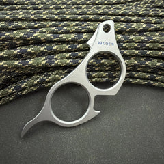 RIHE Design TC4 TITANIUM kangaroo EDC Mini Tool ruit orange peeler Bottle opener 07FC0E-D4 - KOEEK
