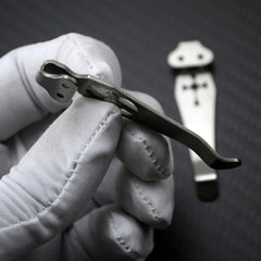 Titanium Alloy Deep Carry Pocket Clip Back Clip For BENCHMADE Osborne 940,941 + 07FC0E-D4 - KOEEK