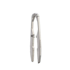 Titanium Snap Tweezers Flat Head Clip Portable Outdoor Keychain Small EDC Tool 07FC0E-D4 - KOEEK