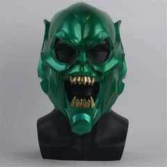 Spider-Man: No Way Home Green Goblin Norman Cosplay Mask Latex Helmet Headgear 07FC0E-D4 - KOEEK