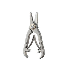 EDC Mini Titanium 1.89" Facial Hair Scissors + Beard Mustache Nose Hair Trimming 07FC0E-D4 - KOEEK