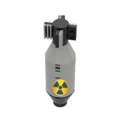 MOC Compatible Tsar Bomba Atomic Building Blocks Static Display Military Model 07FC0E-D4 - KOEEK