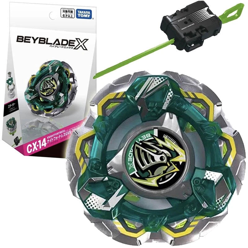 Takara Tomy CX14 Knight Fortress GV8-70UN Burst Beyblade X Booster Official Stoc TAKARA - KOEEK