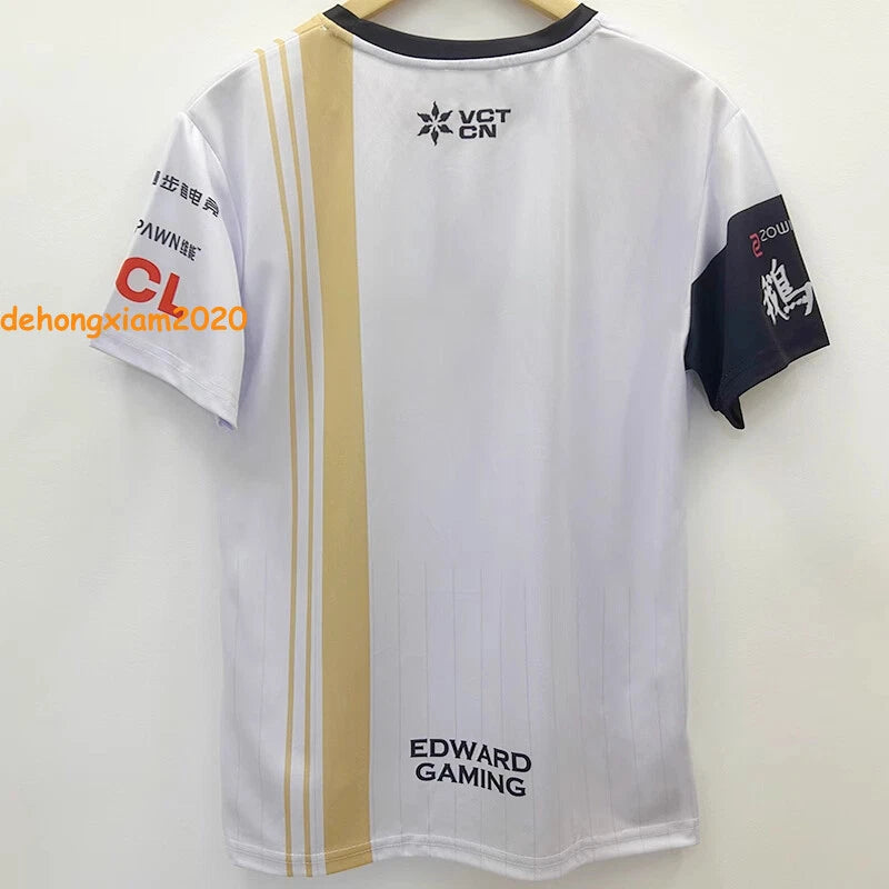 Game Champions Team EDG TShirt 2024 Uniform VCT EDward Gaming T-shirt ZMJJKK 07FC0E-D4 - KOEEK