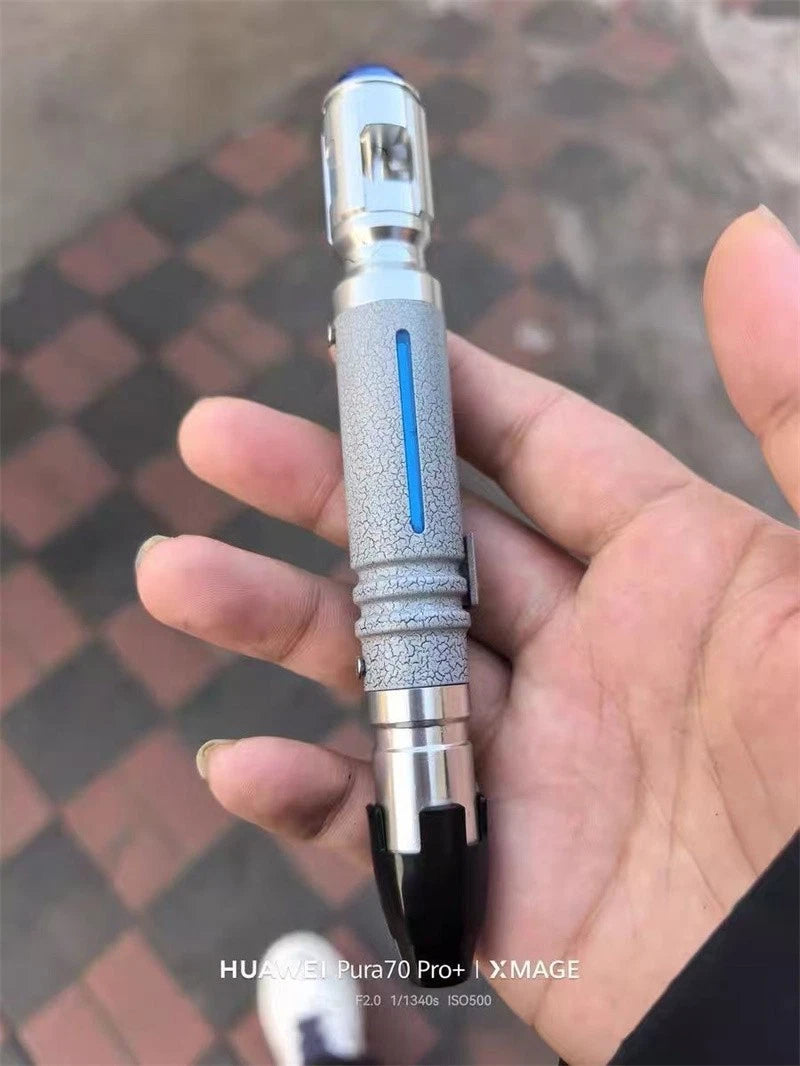 Doctor Who 10th NAWYA Replica Metal LED Sonic Screwdriver Scalable Prop Gift 07FC0E-D4 - KOEEK