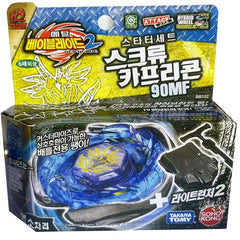 Tomy Takara Screw Capricorn 90MF Beyblade Metal Fusion Fury Launcher BB102 TAKARA - KOEEK